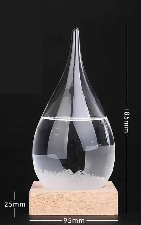 Цветная светодиодная бутылка для прогноз погоды шторма креативный подарок