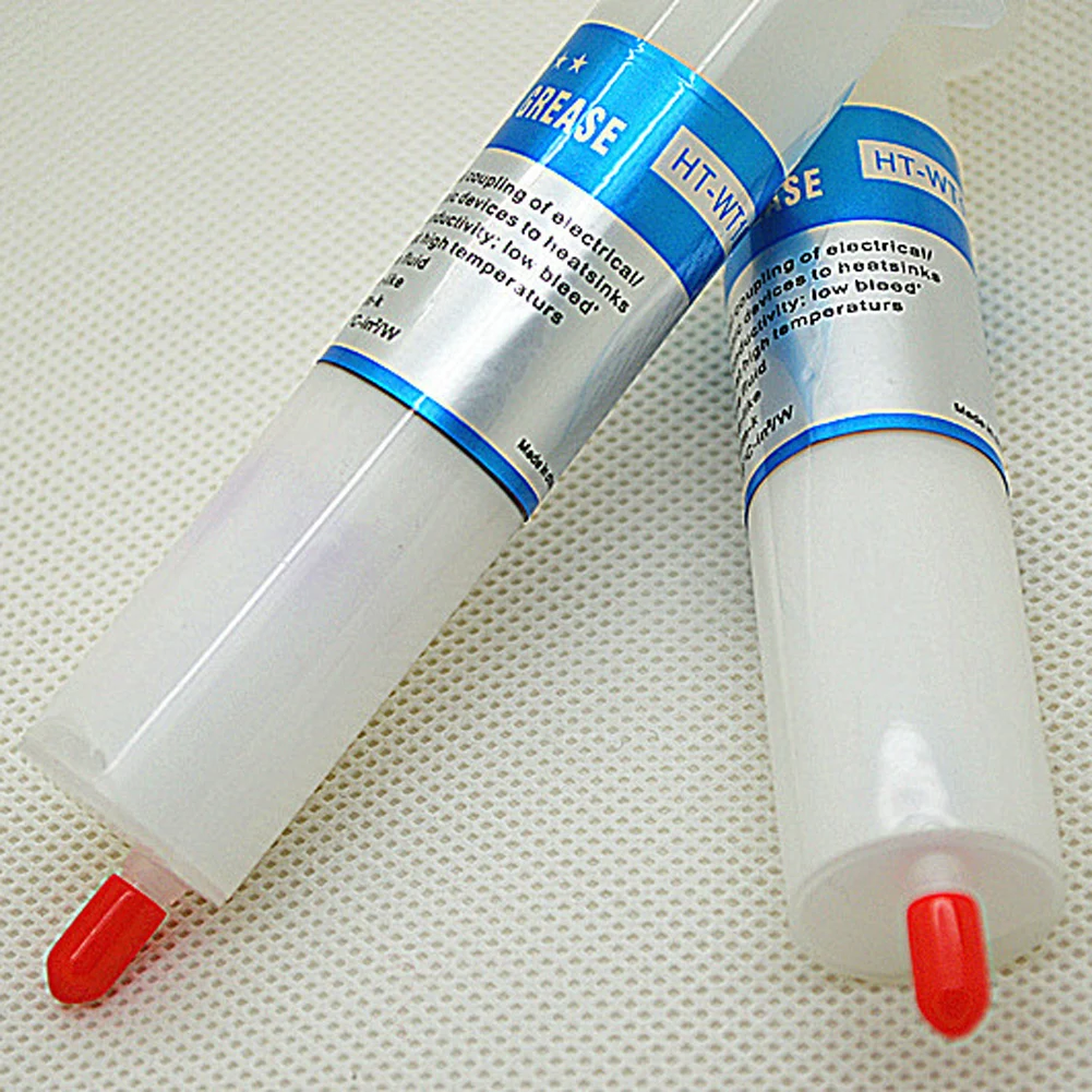 5 шт./лот 30 г термопаста силиконовая паста для радиатора процессора черный