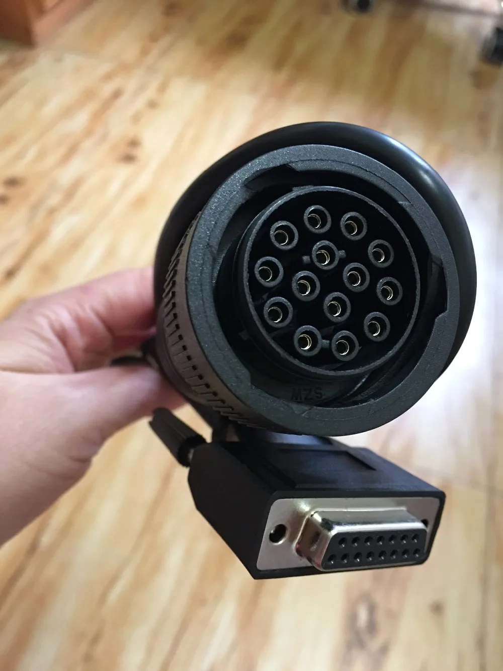 Адаптер et 3 III Comm p/n 317-7485 с 9pin + 14pin кабелями программным обеспечением ET 2018C SIS 2018 8