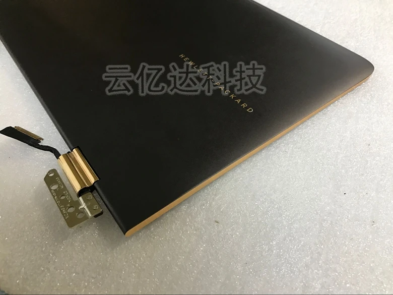 13," ноутбук ЖК-экран установка для HP Spectre x360 13-4105DX 4100 QHD ЖК-дисплей с сенсорным экраном дигитайзер сборка черное золото