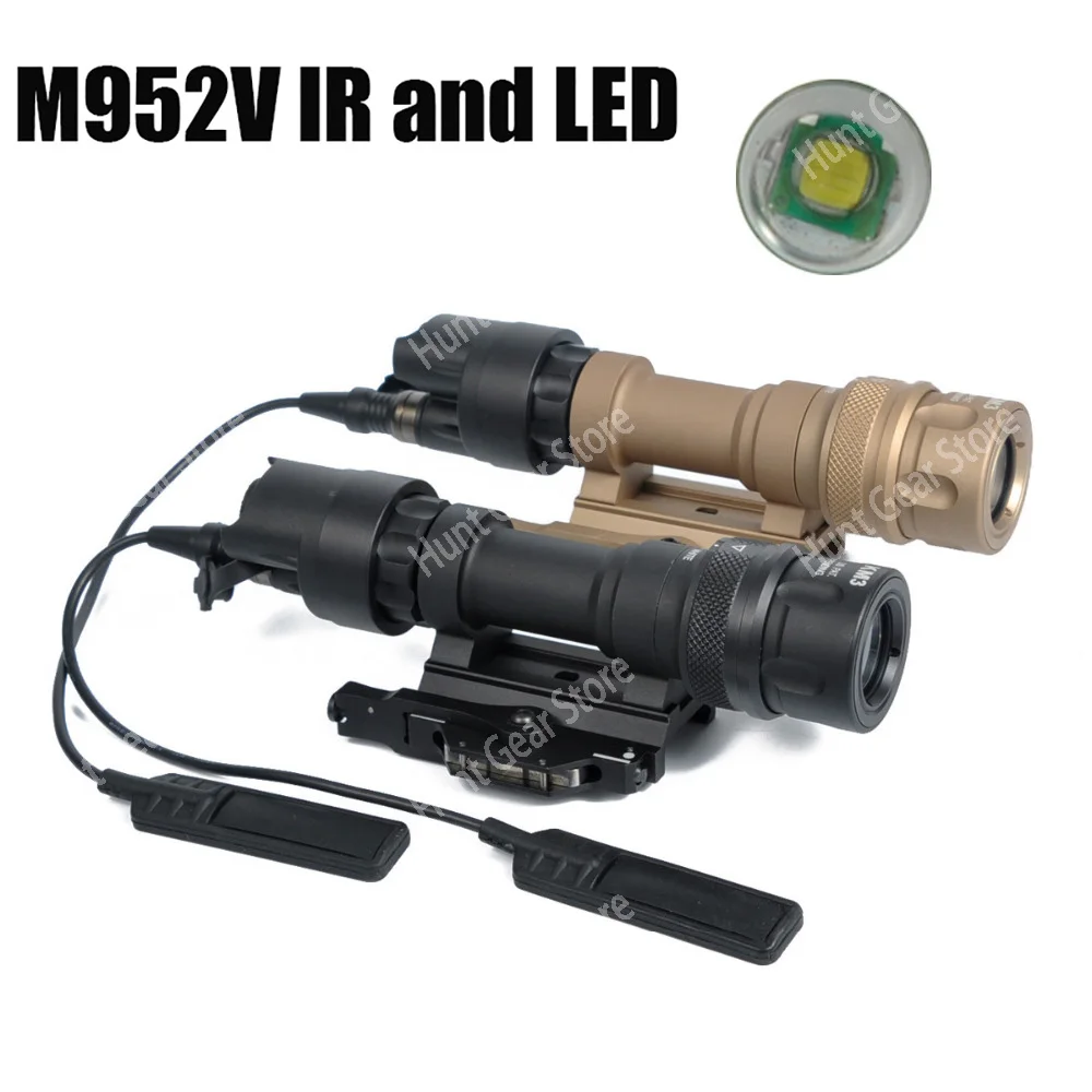 Тактический M952V быстрое расцепление QD винтовочный фонарик крепление подсветка