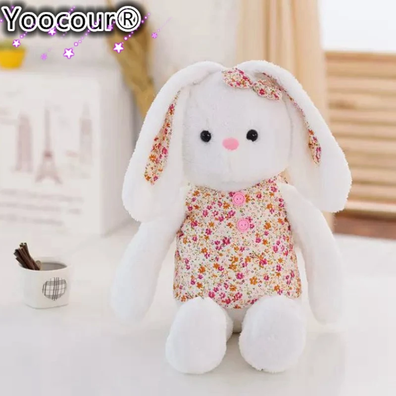 1 шт., 60/80 см, кукла Лаки, Kawaii, кролик с длинными ушами, плюшевое и мягкое животное, игрушка, кролик, подарок на день рождения, Рождество, детские игрушки для девочек