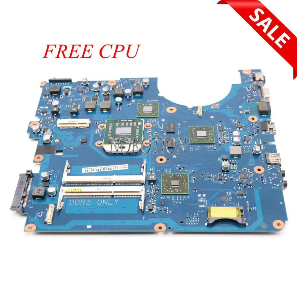 NOKOTION BA92-06827A BA92-06827B для samsung NP-R525 R525 материнская плата для ноутбука AMD DDR3 BA41-01360A ATI GPU Процессор