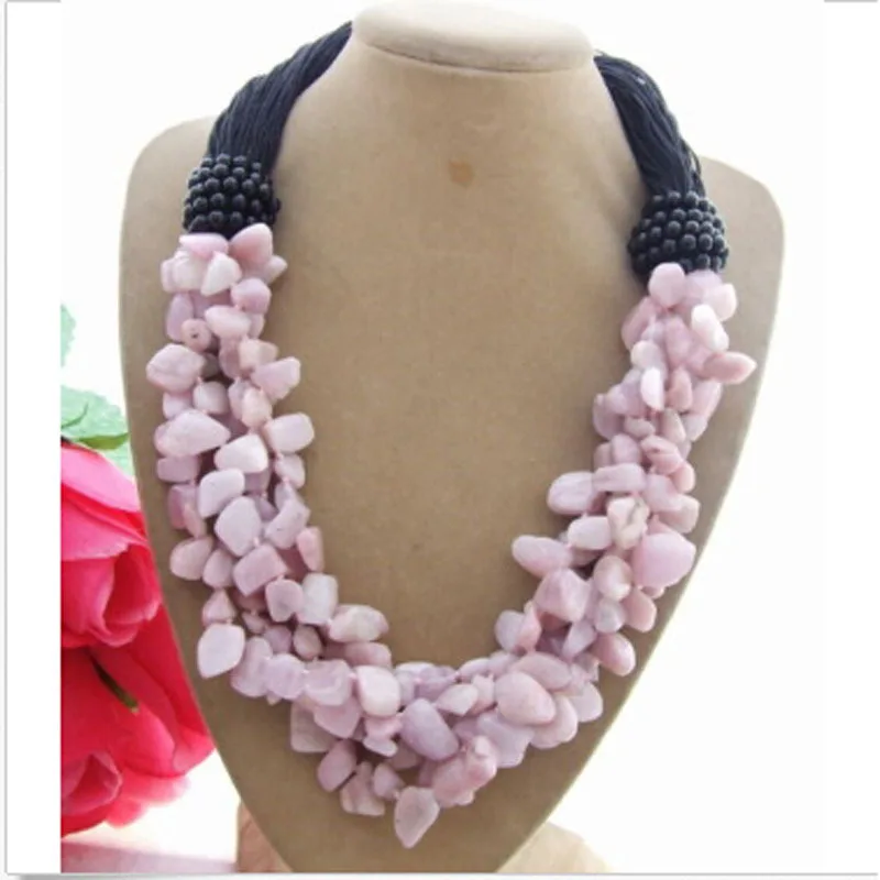 Free Shipping&gt&gt&gtkunzite&ampOnyx Necklace | Украшения и аксессуары