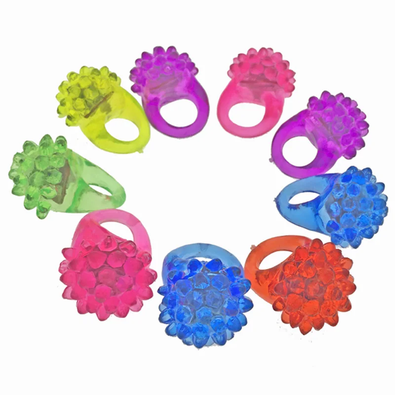 2018 новый костюм светодиоды Led Свет Клубника мигающий перстень эластичная резина