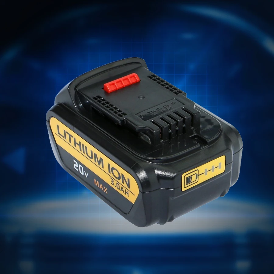 Более высокая емкость 4000 мАч 20 в литиевый ионный аккумулятор для Dewalt DCB200 DCB204 2 DCB180