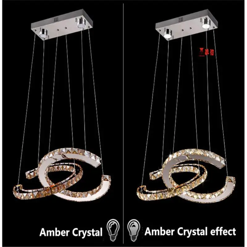 Люстра YANGHANG светодиодный хрустальное кольцо подсвечник хрустальный светильник