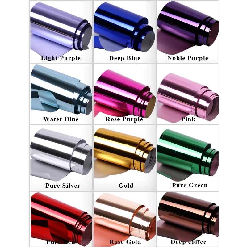 Металлические цветные наклейки для ногтей 5 метров/шт. лак переводная пленка