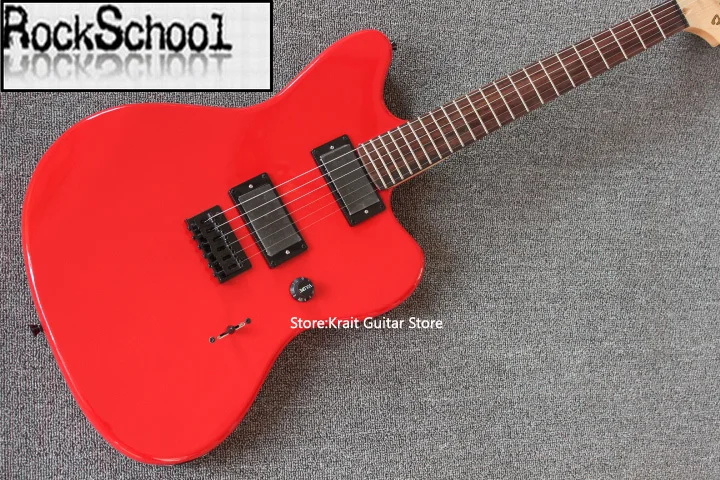 China guitars Custom Shop Jim Root jazzmaster Signature guitar Bright red Electric Guitar OEM Customizable exclusive LOGO | Спорт и