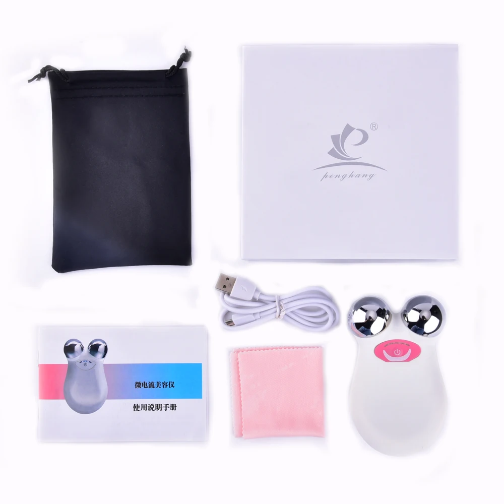 

Microcurrent Face Lift Machine Facial Toning Device Skin Rejuvenation Face Tightening Firming Anti Aging Facial Massager