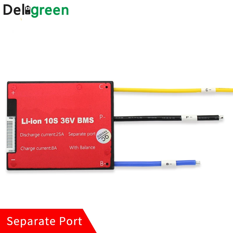 Deligreen 4S25A35A45A60A 12 в PCM/PCB/BMS для литиевой батареи 3 2 батарейный блок LiFePO4 отдельный