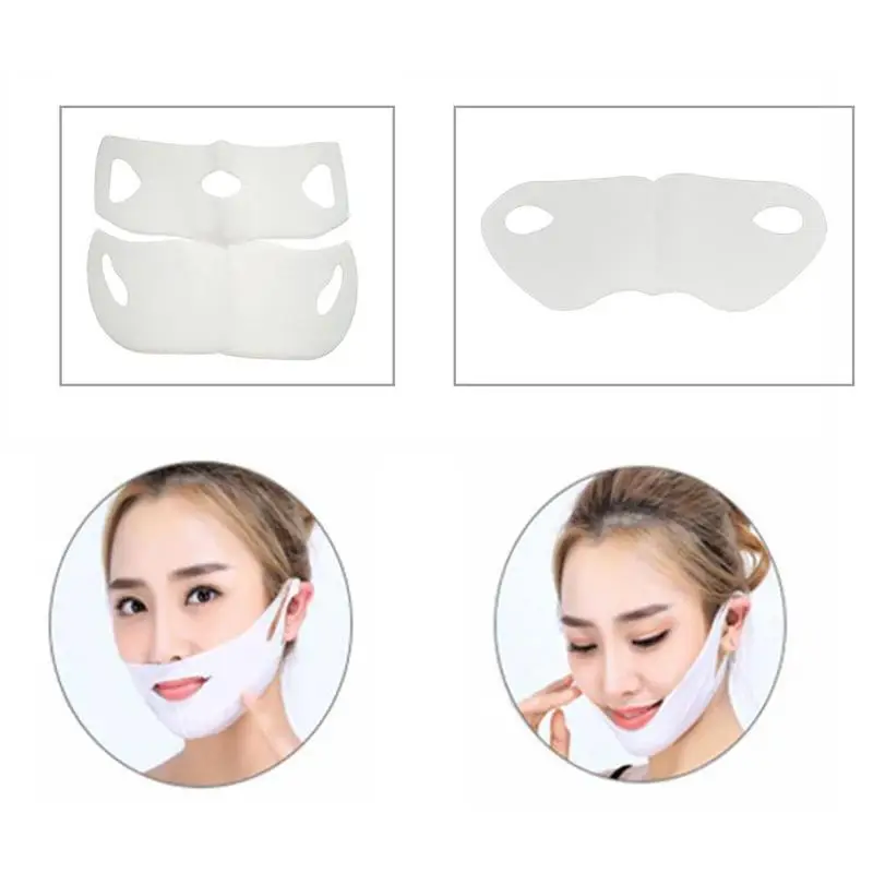 

V Shape Face Slim Lifting Mask Chin Check Neck Lift Peel-off Mask V Shaper Slimming Bandage Mask Skin Care