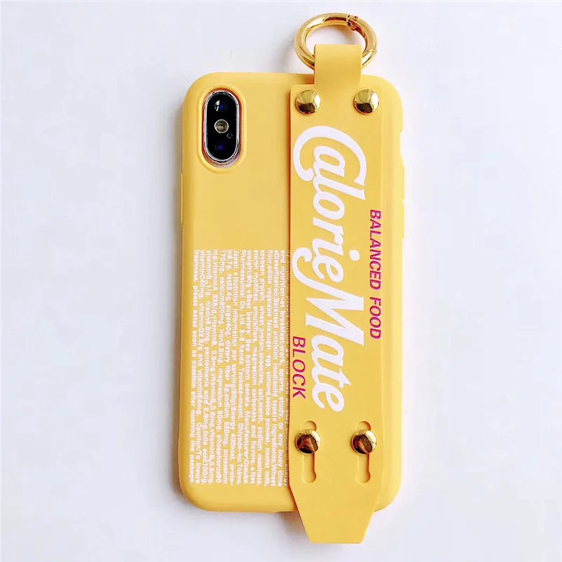LUDI модный простой чехол для iPhone 7/7 plus/xr/xs из мягкого ТПУ желтого цвета X/max/6/6 s/8 Plus |
