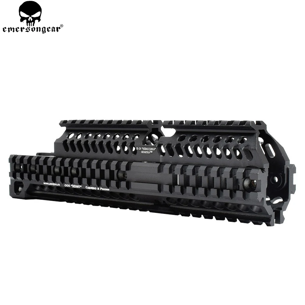 EMERSON AK 47 Тактический Quad Rail Picatinny Handguard система ЧПУ алюминий полная длина тактический для AK AEG/GBB винтовки B30 B31