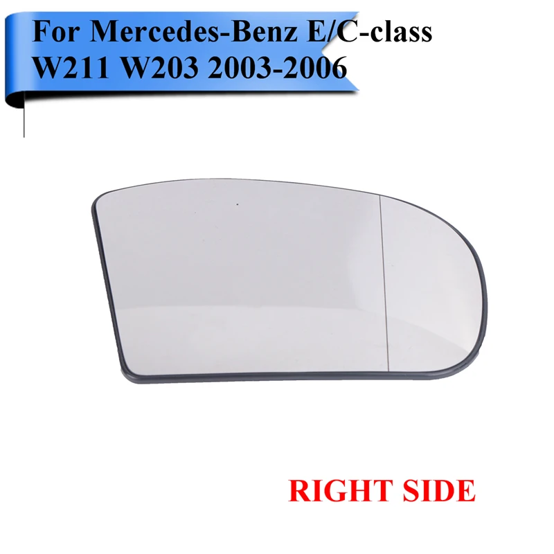 Боковое зеркало заднего вида с подогревом для Mercedes Benz W211 W203 C / E Class C230 C350 E350 E500 2003