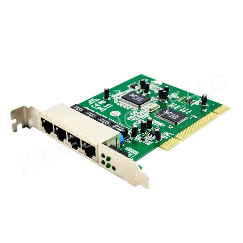 Плата сетевого коммутатора с 4 портами PCI 10/100 Мбит/с 100 Мбит/с|pci ethernet|ethernet pcilan card pci |