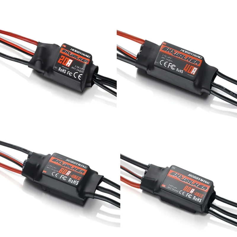 Esc 20A 40A Скайуокер 60A 80A UBEC бесщеточный двигатель гексакоптер Мультикоптер