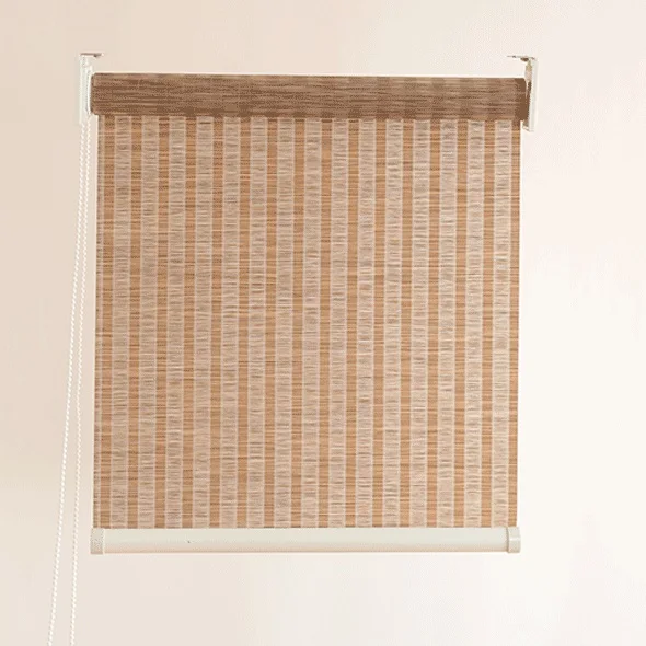 4 классические рулонные шторы для окон Листьев бамбука Цветочный стиль