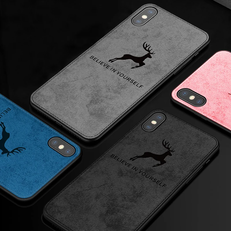 Роскошный мягкий чехол для телефона iphone Xs Max 7 8 plus iPhonex TPU мягкая ткань 3D узор милый