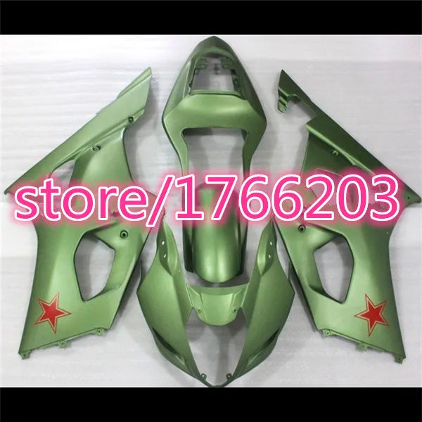 

Nn Горячая продажа Обтекатель Набор для GSXR1000 2003 2004 GSXR 1000 2003-2004 полный зеленый GSX-R 1000 03 04 K3 2003 2004 пластиковый комплект