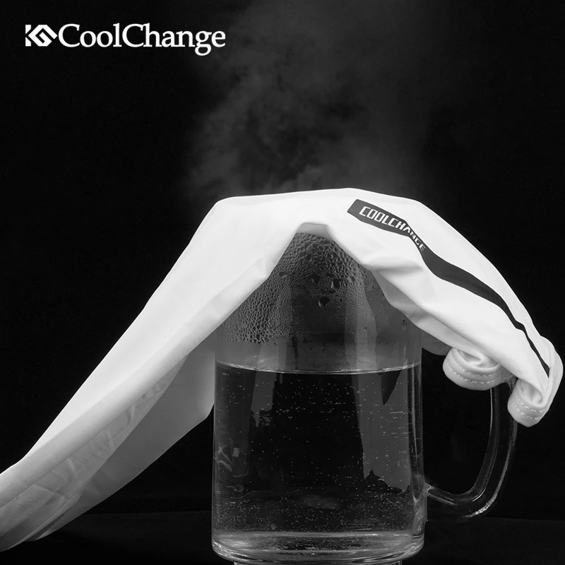 CoolChange Ice тканевая велосипедная маска для лица с защитой от УФ-лучей занятий