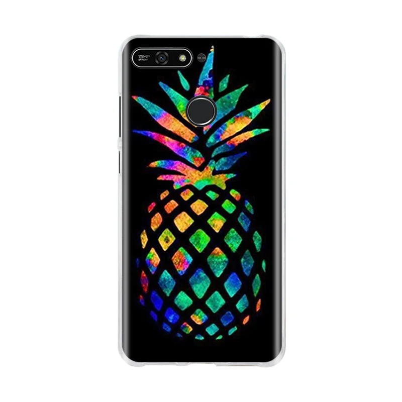 NO.45 Силиконовый чехол для Honor 7A для Honor 7A Pro, защитный чехол для huawei Y6 /Y6 Prime /Enjoy 8e, чехол для телефона s - Цвет: NO.45
