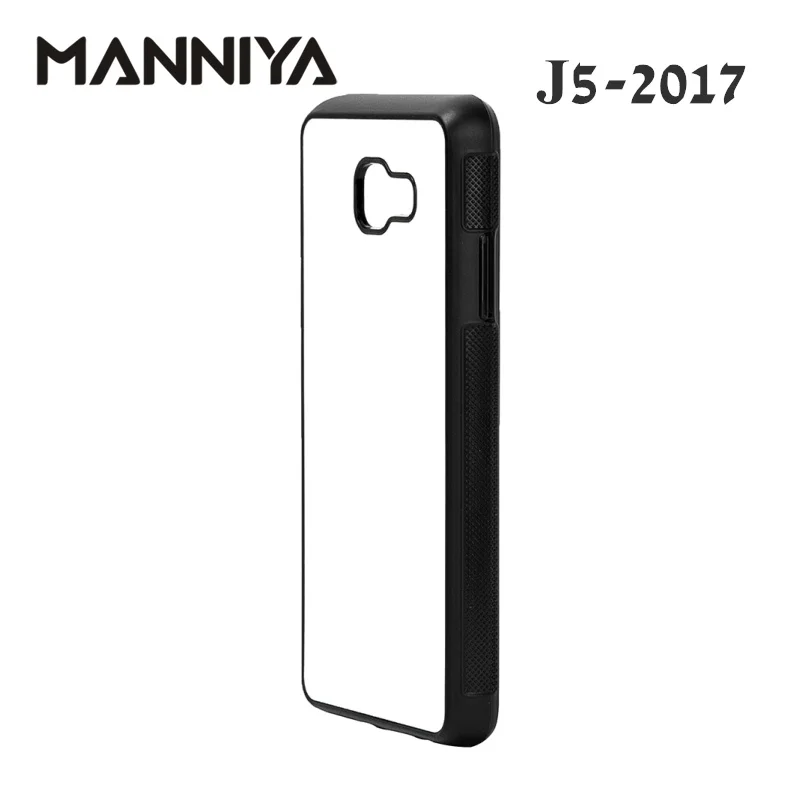 Manniya Blank резина для сублимации ТПУ чехол для Samsung Galaxy J3 J4 J5 J6 J7 J8 с Алюминий вставки 10 шт./лот