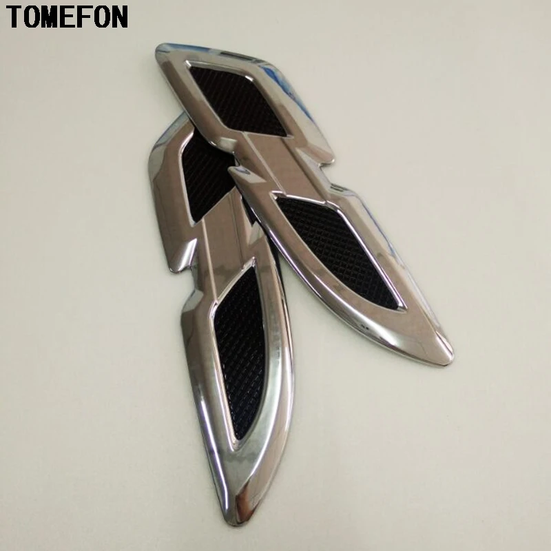TOMEFON для Nissan X-trail T31 T32 Rogue 2014 2015 2016 2017 ABS Хромированная передняя боковая модульная