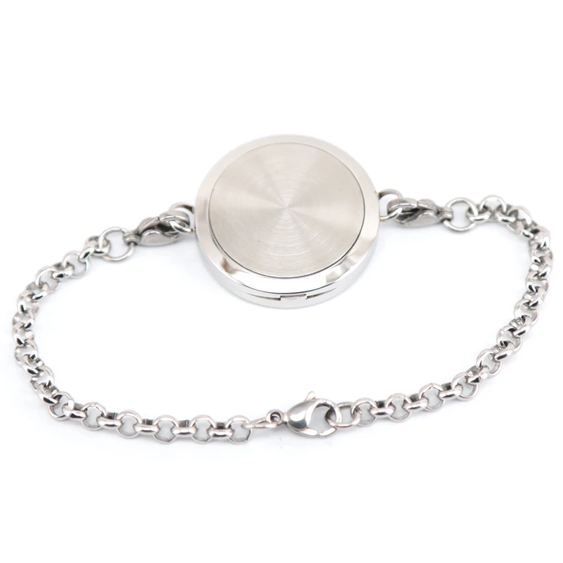5 шт. медальон из нержавеющей стали для ароматерапии 30 мм|locket bracelet|bracelet braceletbracelet