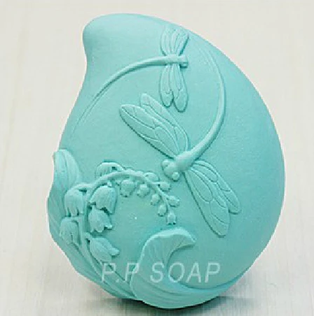 

Great-Mold Dragonfly Soap Mold Handmade Silicone Moulds for Soap Decorating Chocolate Cake Molds