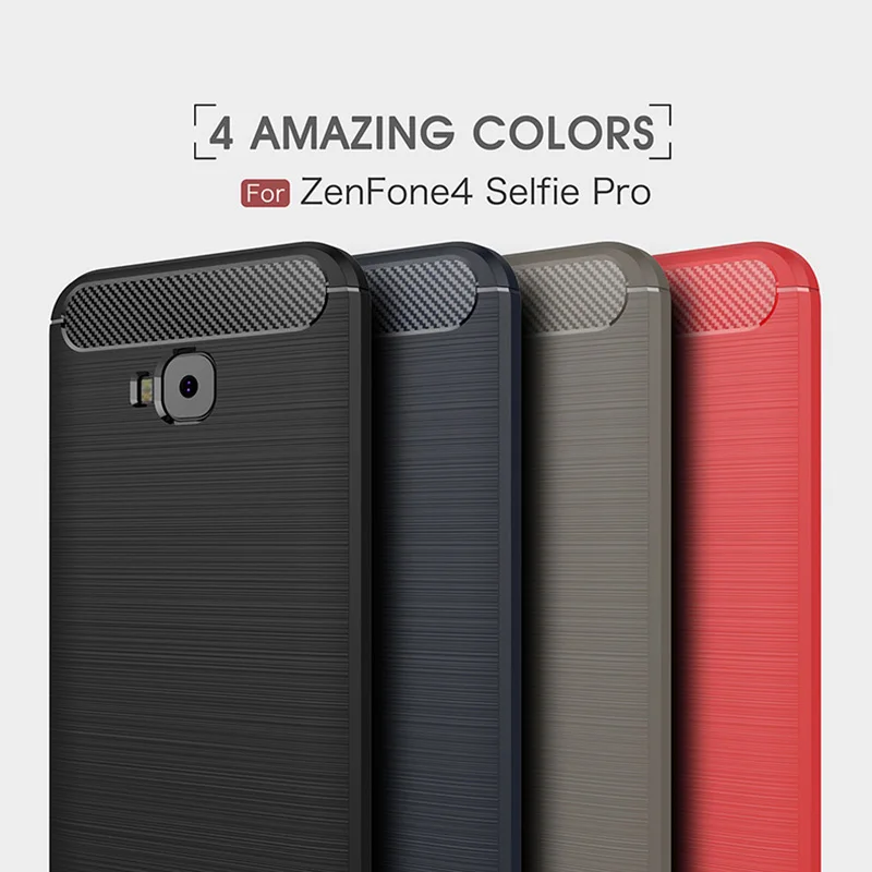 1 шт. Роскошные Чехлы для мобильных телефонов ASUS ZenFone 4 Selfie Pro силиконовый защитный