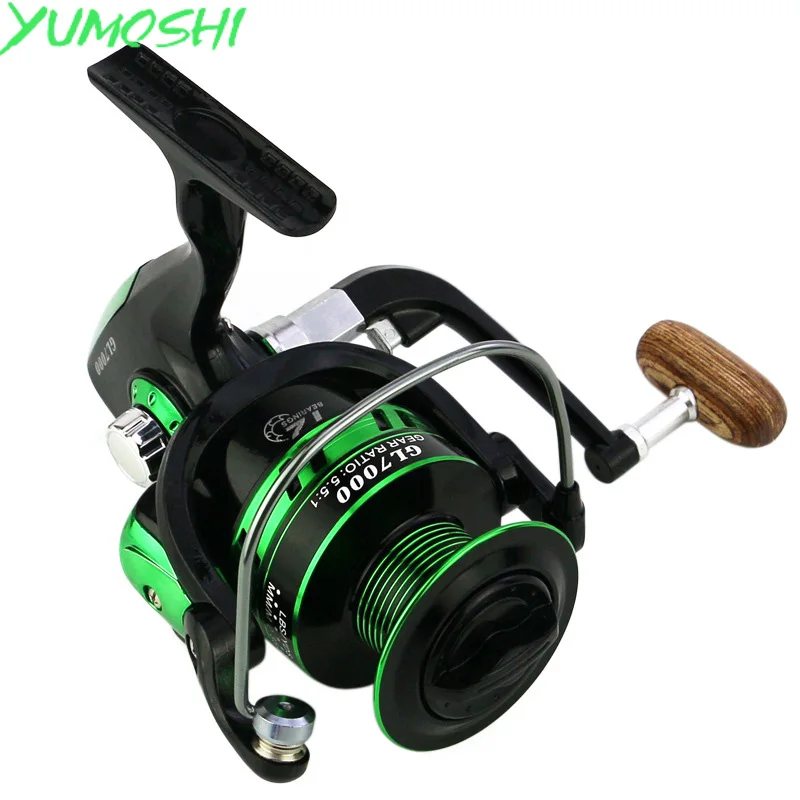 

New Fishing Reels 12BB 5.5:1 Full Metal Spool Baitcasting Reel Spinning Reels 1000-7000 Molinete Carp Fishing Reel Gear Ratio