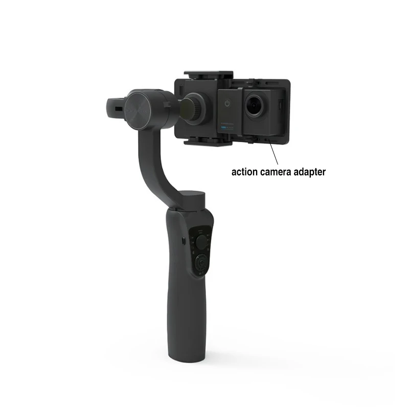 Ручной карданный 3 оси Стабилизатор для смартфона или Gopro3/4/5/6 экшн