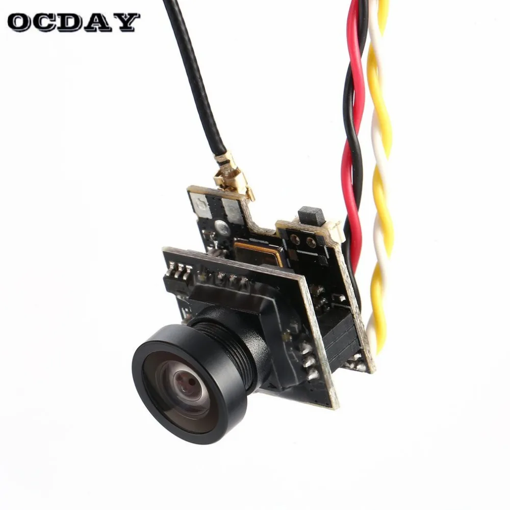 LST-S2 + AIO 800TVL CMOS Мини FPV камера RC игрушки части аксессуары с OSD 5 8G 40CH 25mW кнут антенна