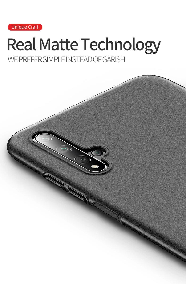 Honor 20 Pro Чехол Msvii матовый чехол для huawei Honor 20 Lite 10 10i 20i 20S SE Чехол Жесткий PC чехол для huawei View 20 V20 чехол s