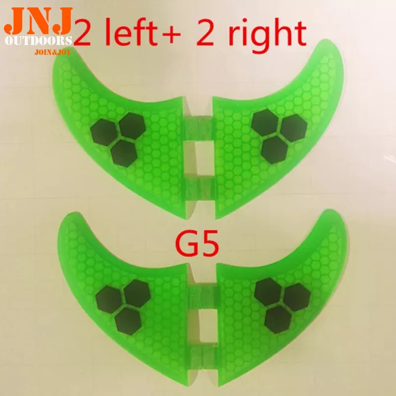 JNJ абсолютно новый стекловолокно FCS G5 quad ласты для серфинга|surfboard fins|fcs g5surfboard fins |