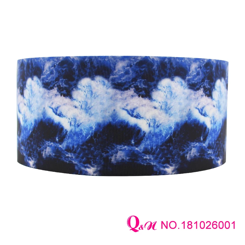 qn 10 yards lot 22mm 38mm 75mm 181026001 natural landscape design printed grosgrain ribbon for hairbow | Дом и сад