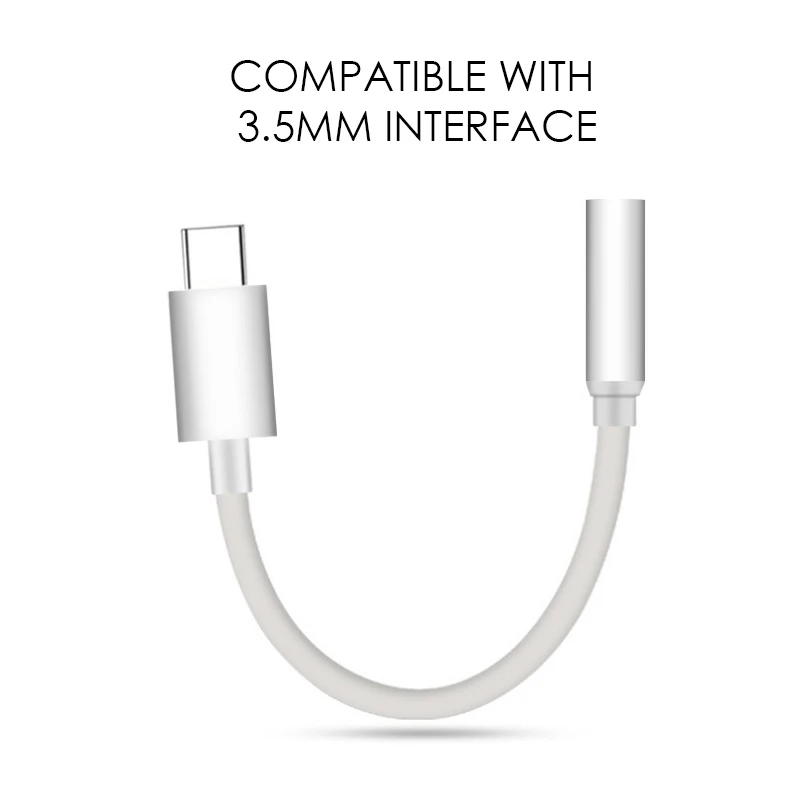3 5 Jack type C кабель для наушников USB до мм AUX адаптер huawei mate P20 pro Xiaomi Mi 6 8 аудио