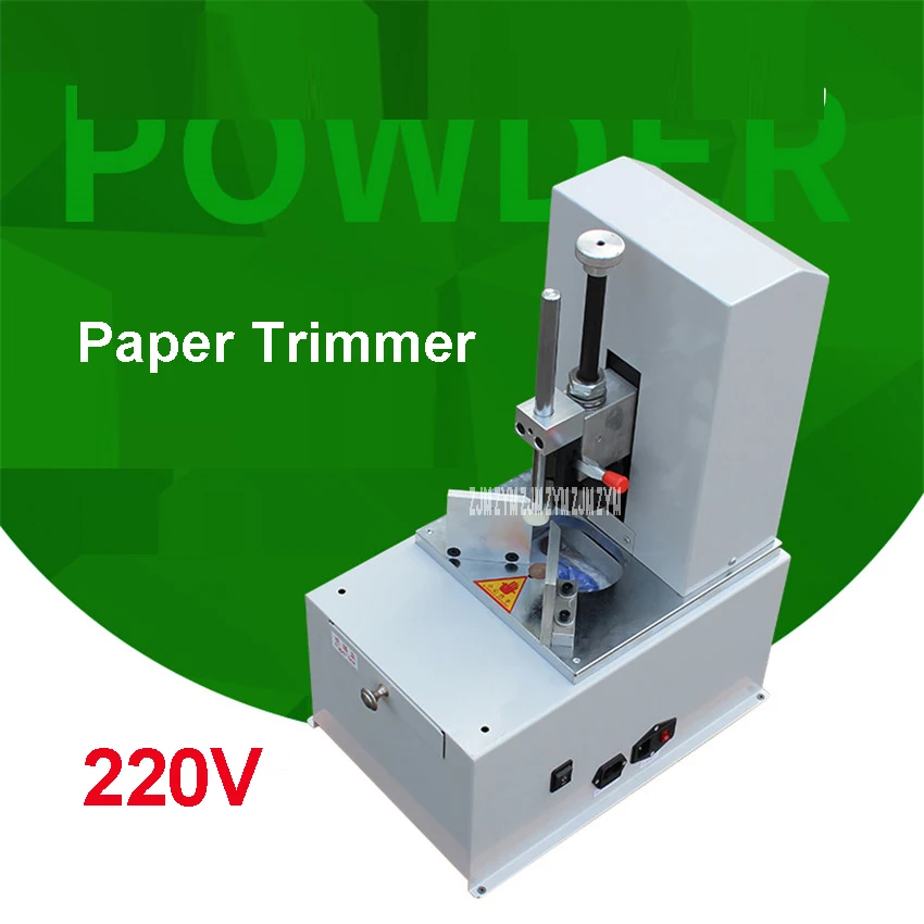 

Electric Round Corner Machine R3-9 Knife Paper Trimmer Automatic Fillet Paper Cutter Machine Speed 1400r/min New Genuine 220V