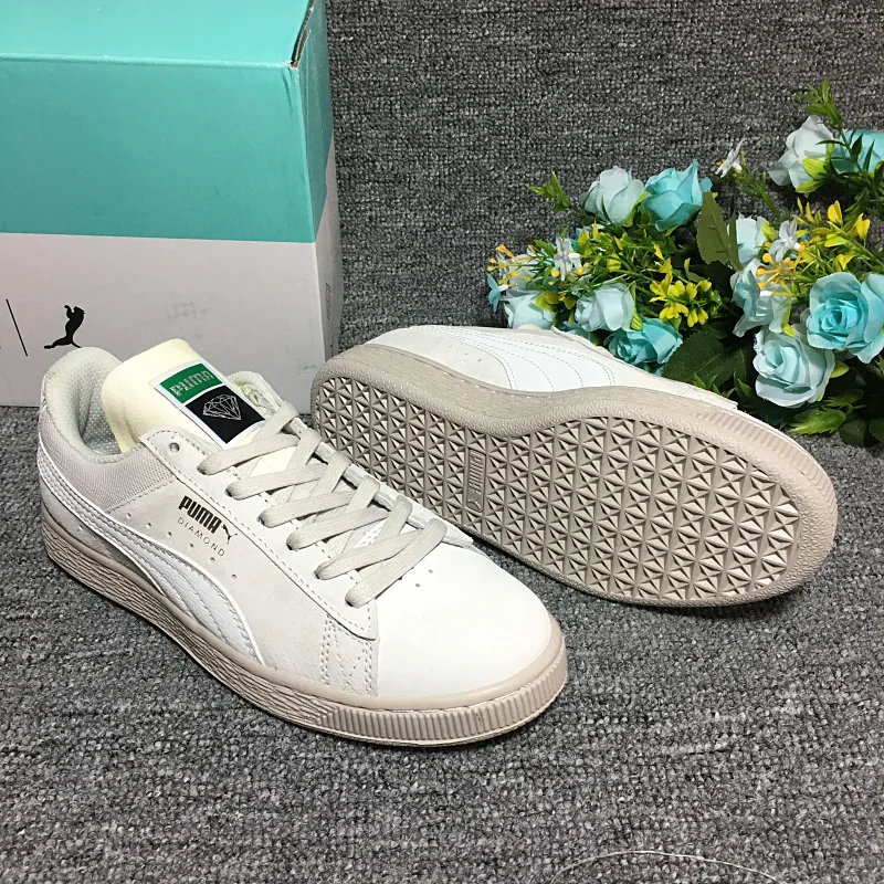 2018 Новое поступление PUMA Для женщин с замши сердце Валентина кроссовки бадминтон