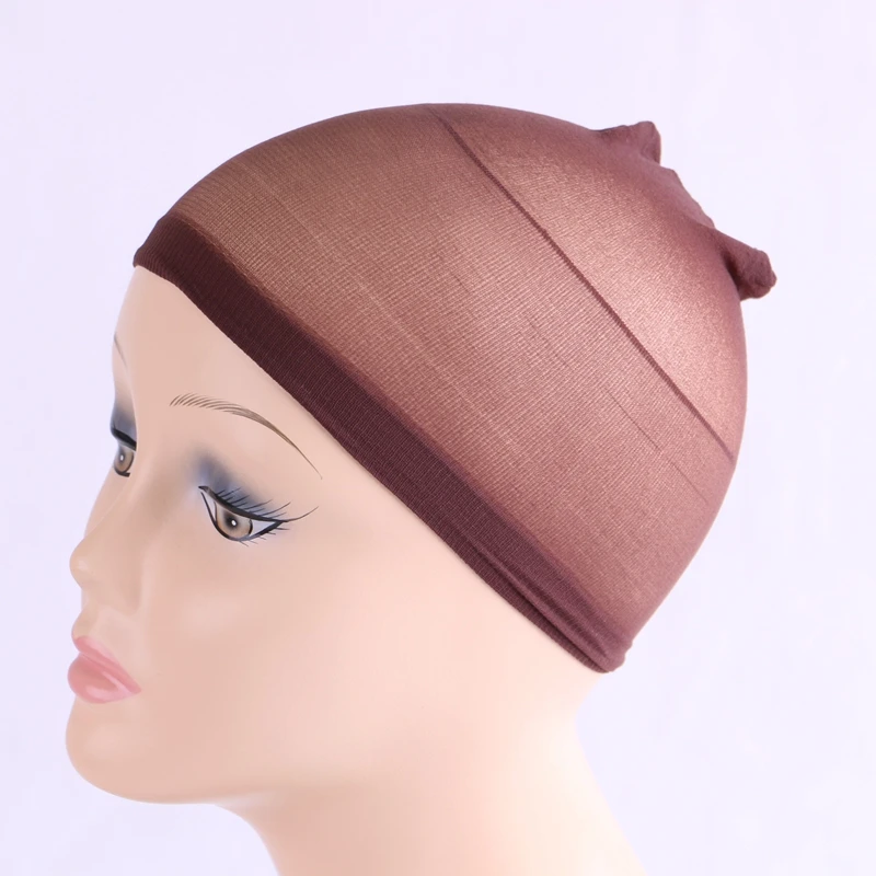 (2 шт./упак.) 40 шт./лот wigCap эластичный для плетения волос с черным коричневым и