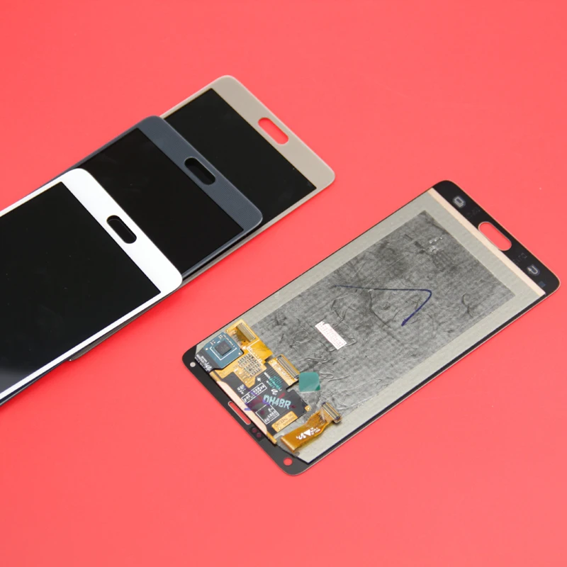 N910 ЖК-дисплей для Samsung Galaxy Note4 N910A N910F N910H AMOLED сенсорный экран дигитайзер сборка |