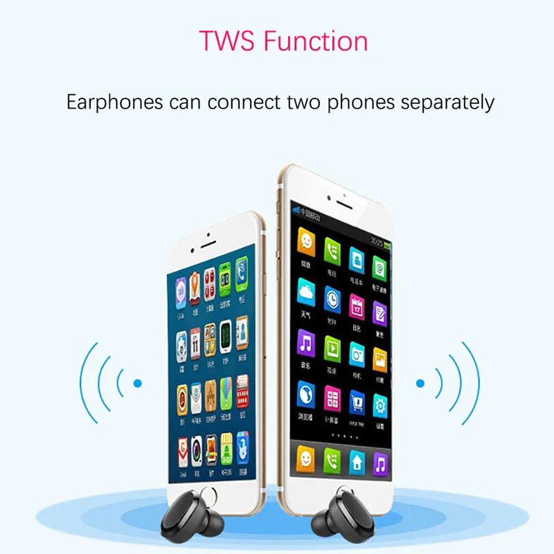 Беспроводные наушники Bluetooth деловые спортивные беспроводные игровые