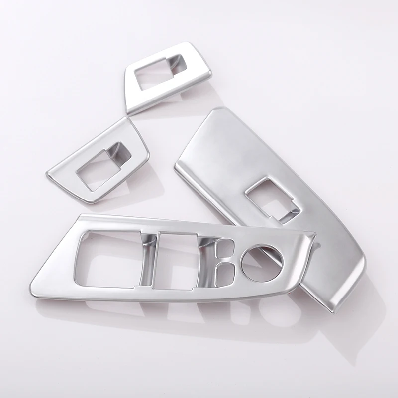 For BMW 5 Series G30 2018 Car-Styling ABS Chrome Interior Window Lift Button Frame Cover Trim for Left hand driver LHD | Автомобили и