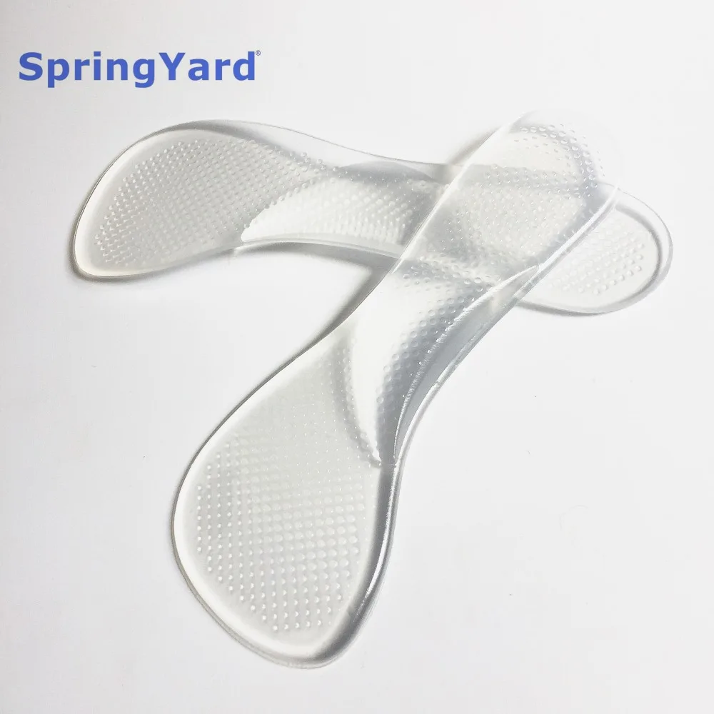 SpringYard/гелевые босоножки на высоком каблуке 3/4 ортопедические стельки арочная