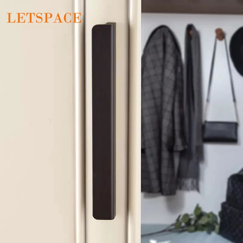 3 8 &quotсовременная простая дверь шкафа мебель выдвижной ящик черная Скрытая ручка