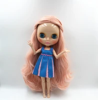 free shipping top discount 4 colors big eyes diy nude blyth doll item no 389j doll limited gift special price cheap offer toy