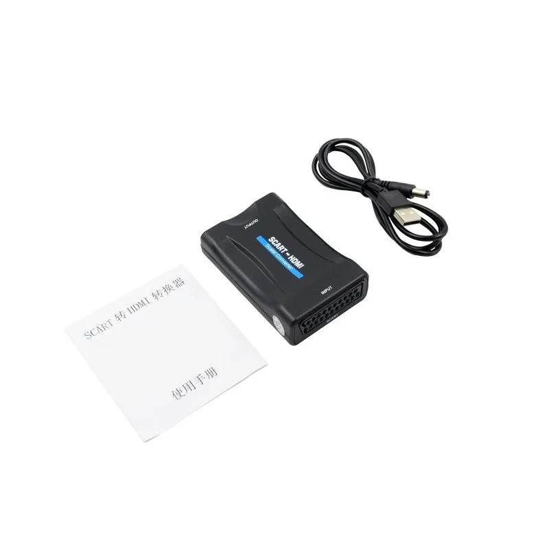 1080P SCART К HDMI видео аудио высококлассный конвертер адаптер для HD TV DVD Sky Box STB Plug and Play