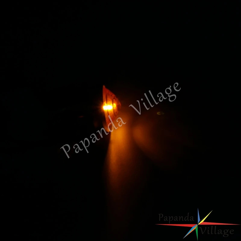 Латунная мотоциклетная лампа для поворотников световой индикатор фонарь