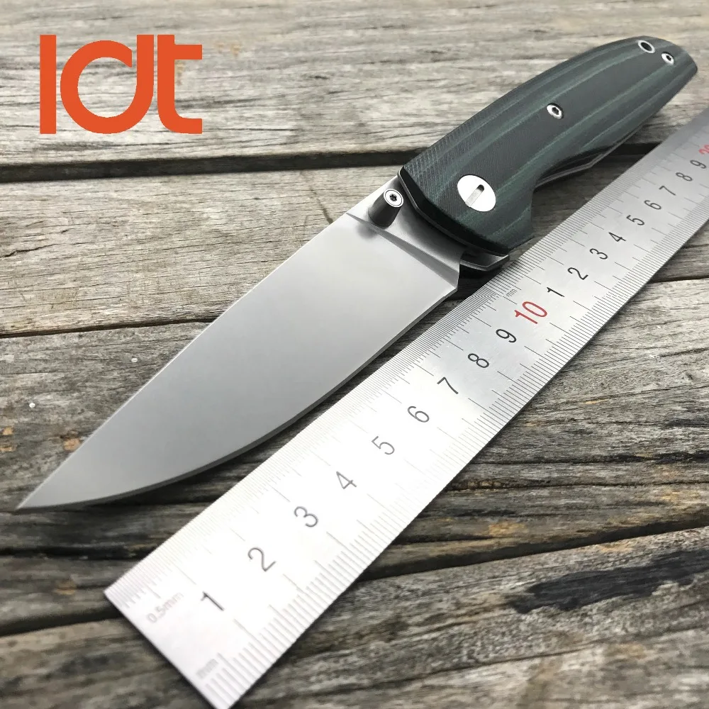 Складной нож LDT Bear 110 9Cr18Mov лезвие G10 ручка F95 тактические карманные ножи для